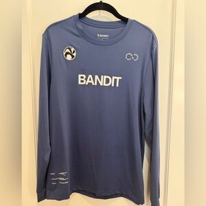 Bandit Logo Longsleeve, Blue